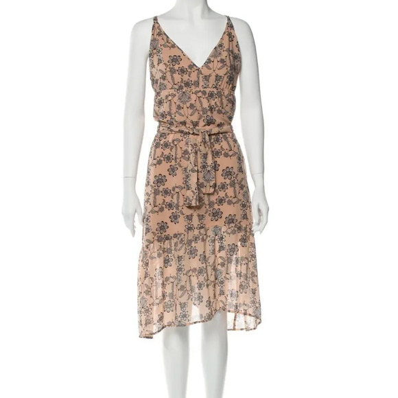 NEW FOR LOVE & LEMONS Poppy Floral Midi Dress - Picture 6 of 9